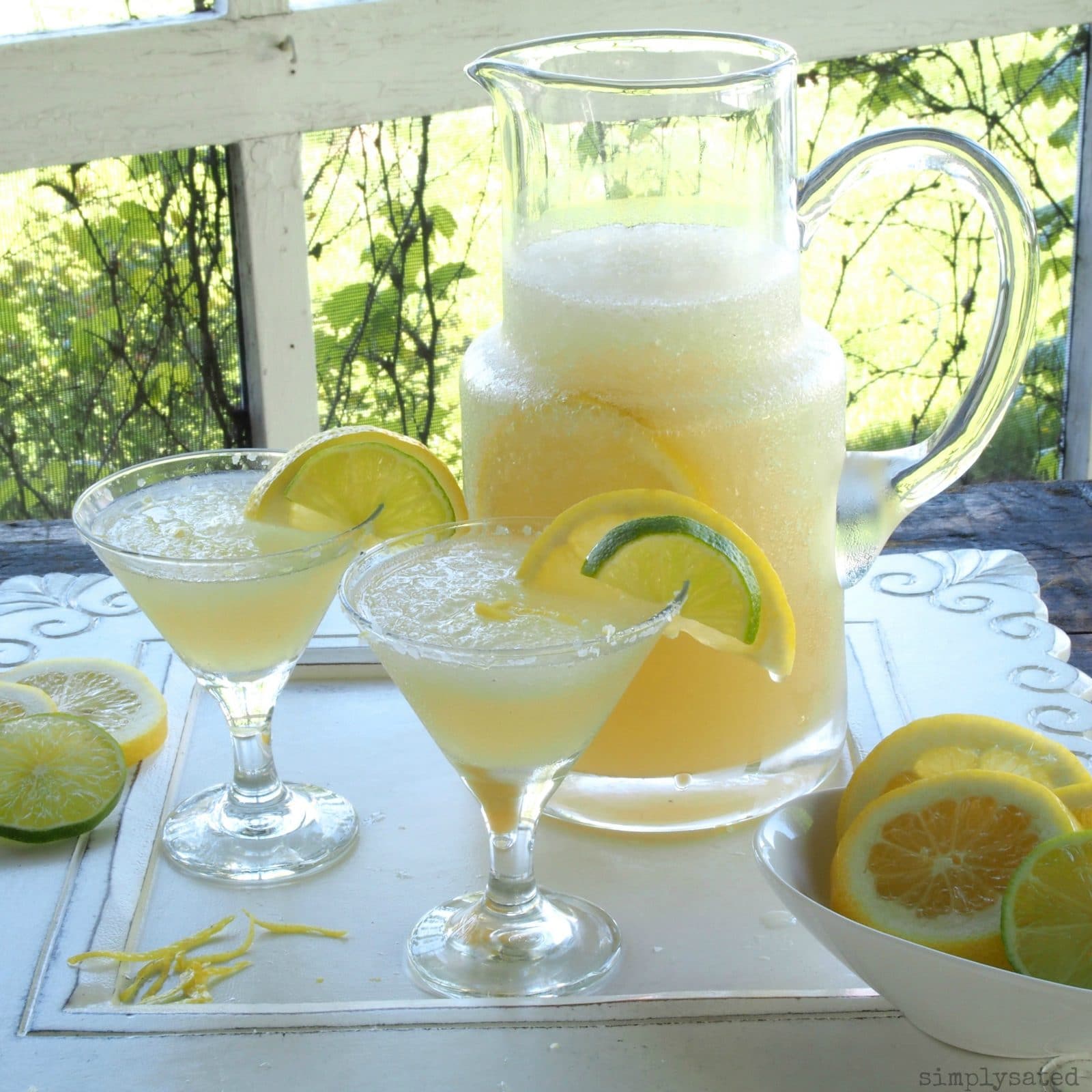 Limoncello Margarita - Simply Sated