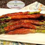 Grilled Asparagus with Prosciutto - simple & scrumptious. Fresh asparagus wrapped with prosciutto then grilled to perfection.