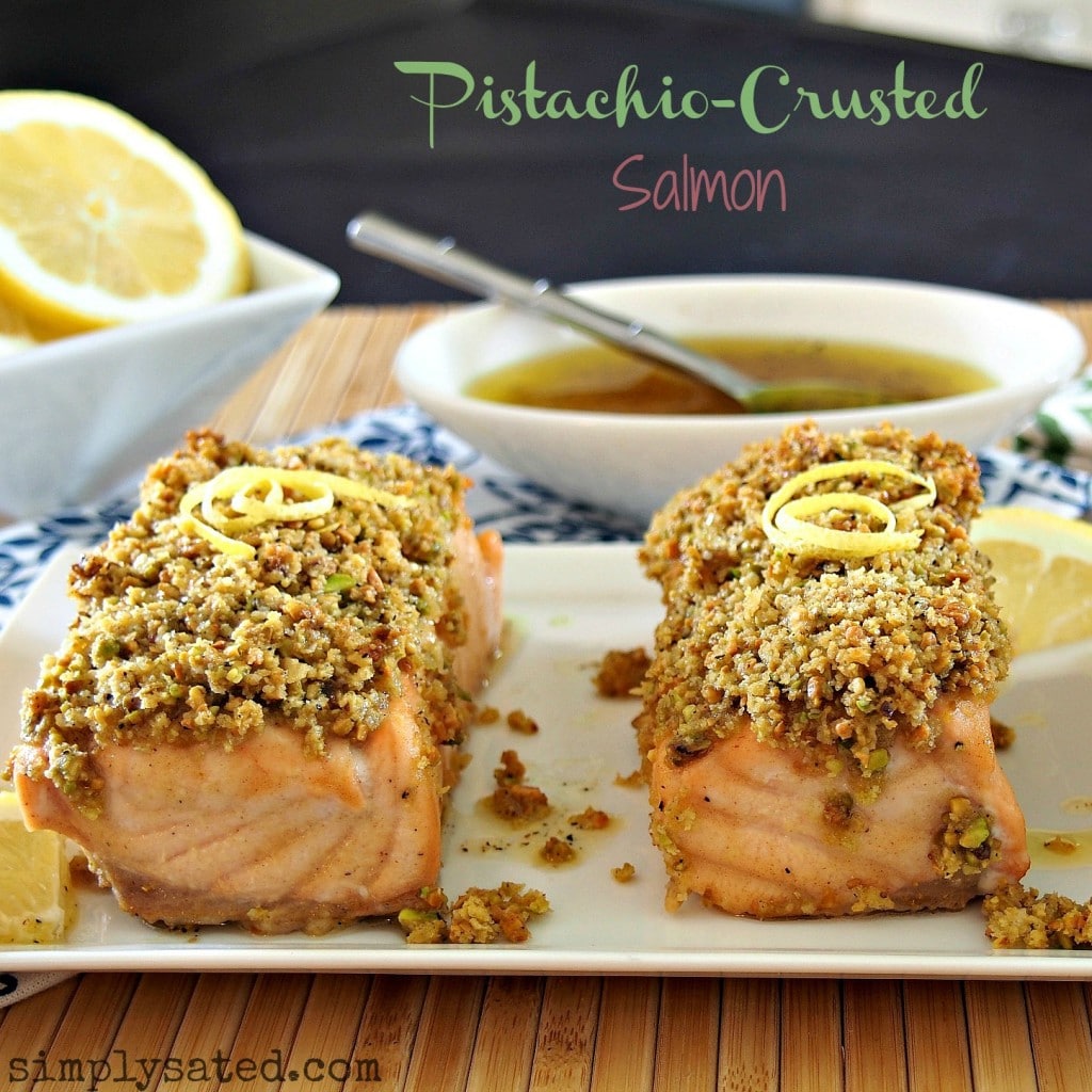 PistachioCrusted Salmon