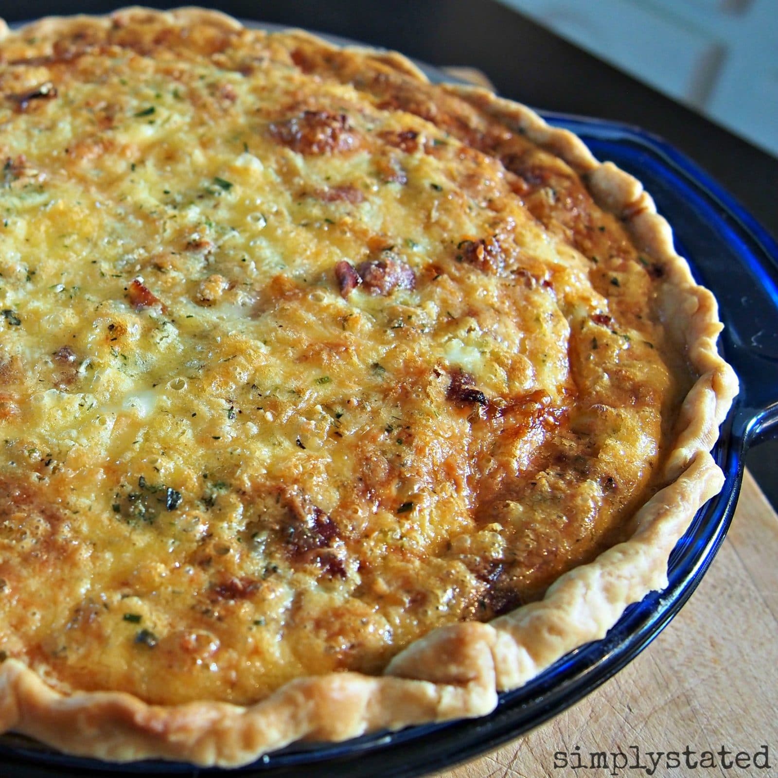 Perfect Quiche - Simply Sated