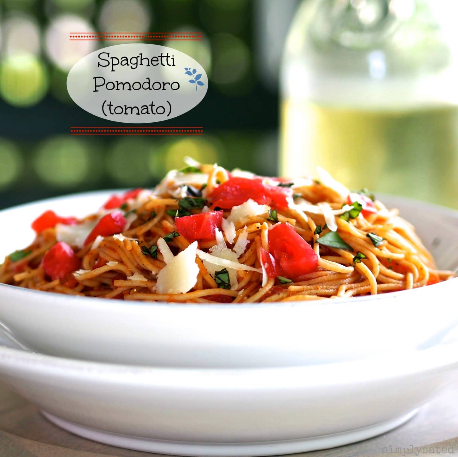 Spaghetti Pomodoro Recipe (so good & so easy)