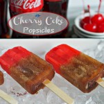 Cherry Coke Popsicles are a fun take on the real thing. www.simplysated.com