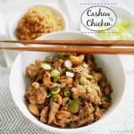 Cashew Chicken - make Chinese take-out your own by making it at home- easy and delicious! simply sated