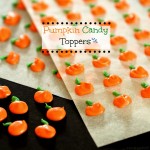 Pumpkin Candy Toppers are easy, quick and fun decorations to have on hand during the fall season.