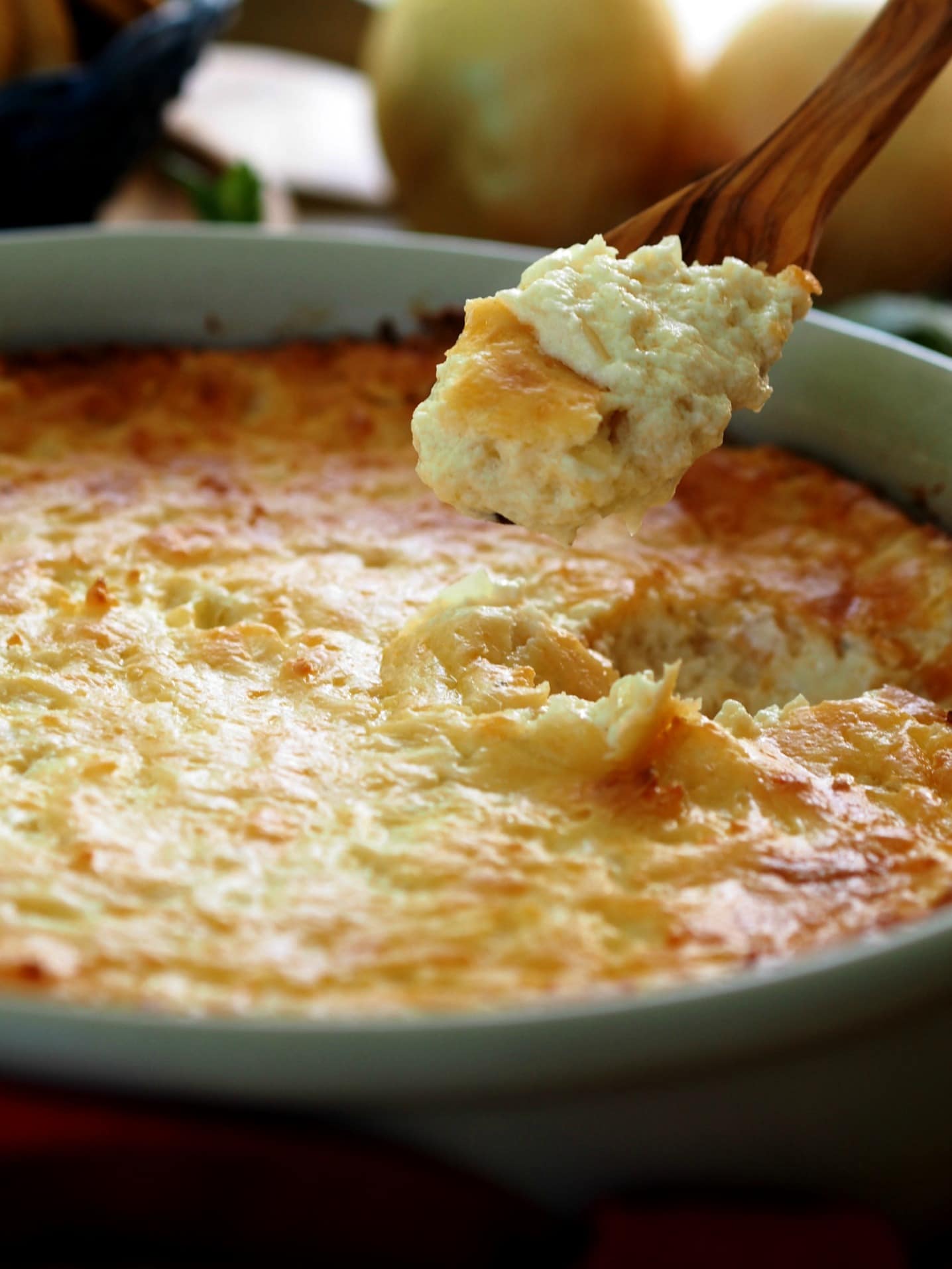 Hot Onion Dip with Boursin. The hot dip food gods decided to create the best dip ever, and this is the result.