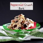 Peppermint Crunch Bark is a party in a pan. White chocolate, Peppermint Crunch candy peppermints & pretzels. Once you taste it, you'll want to celebrate. Simply Sated