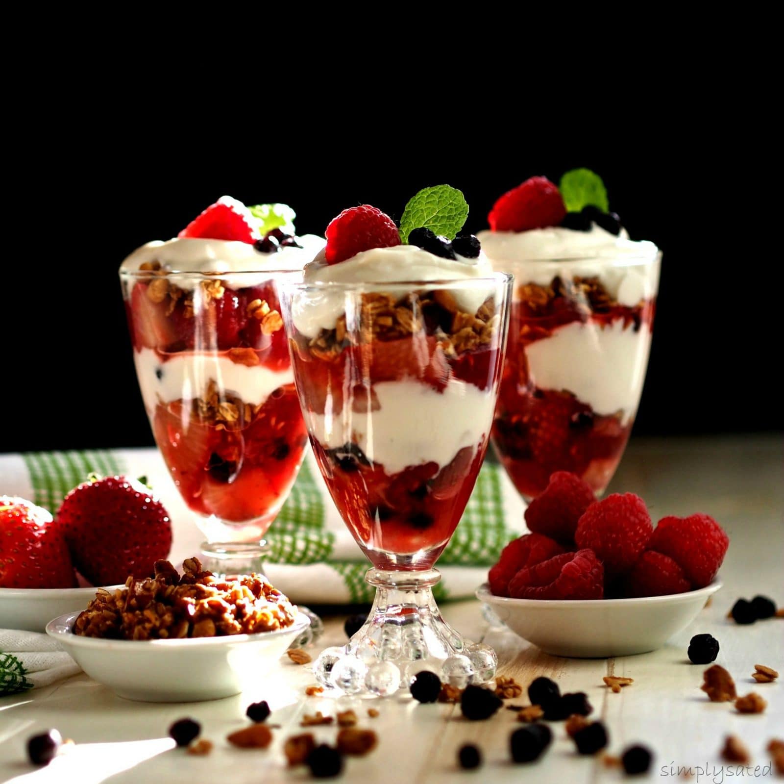 Breakfast Parfaits - Simply Sated