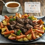 Perfect Pot Roast with Best-Ever Pot Roast Gravy is simply the BEST pot roast and pot roast gravy - ever! THIS is the pot roast & gravy dreams are made of. Simply Sated