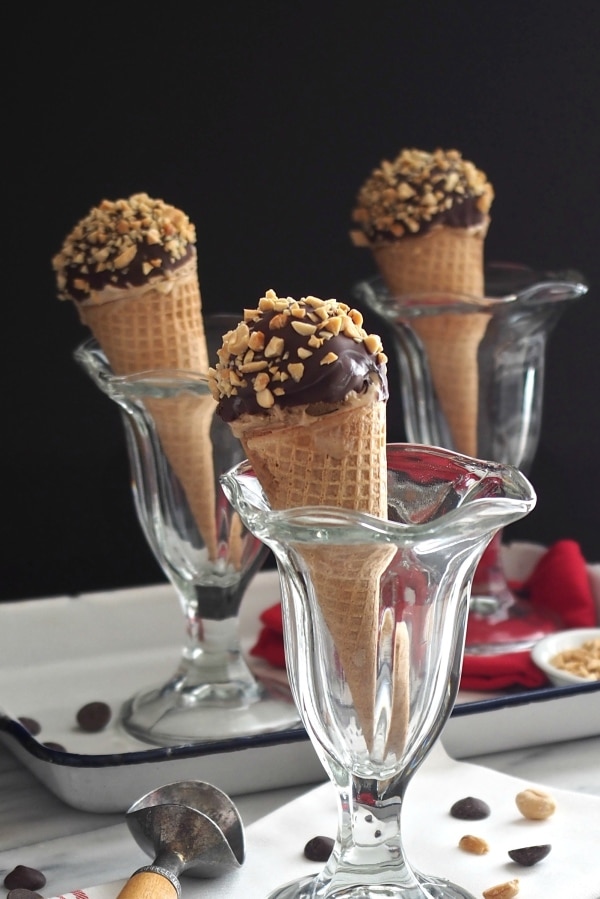 Homemade Drumsticks bring out the "kid" in each of us-just Imagine the ice cream truck jingle and waiting at the curb for your very special ice cream treat.