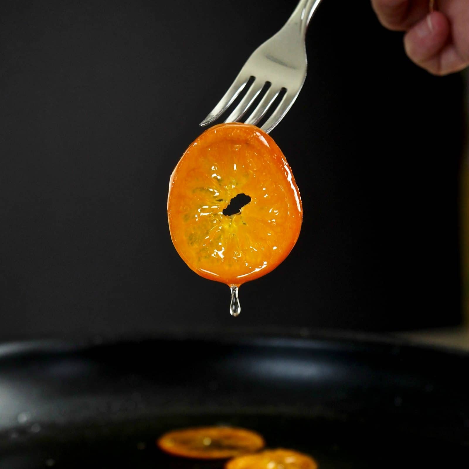 Candied Orange Slices add the special somethin' somethin' to almost any dessert. ...an edible garnish with a sweet citrus bite. Chewy, fresh and gorgeous. Simply Sated