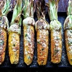 Grilled Corn - smoky, sweet and fresh, this corn-on-the-cob has all the flavors great corn should. Serve as-is or brush with your favorite condiment. Simply Sated