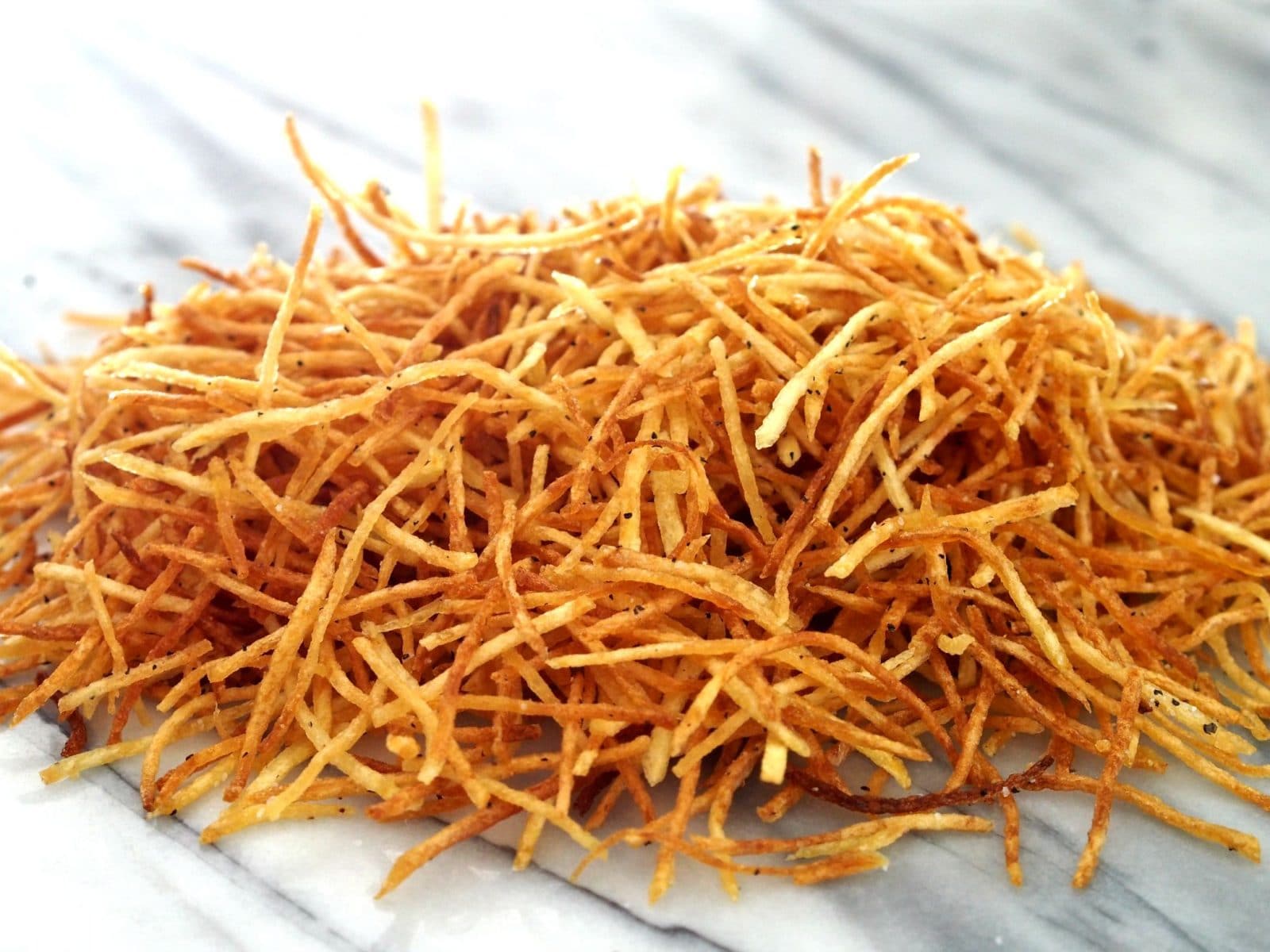 Shoestring Fries (Julienne Fries) - The Cookie Rookie