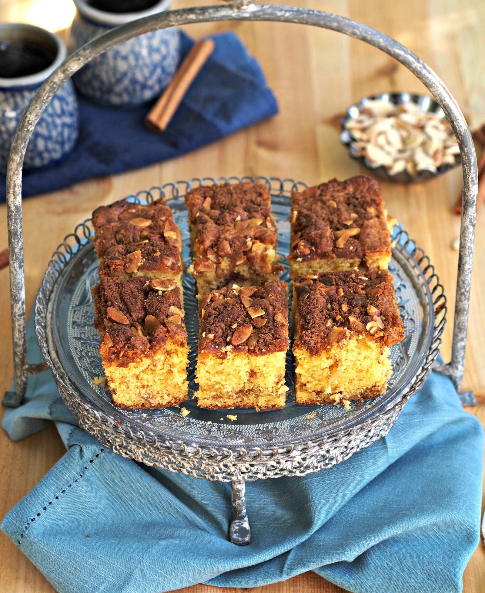 Easy 7-Up Coffee Cake is the perfect coffee cake. It is tasty enough for any special breakfast or brunch and easy enough to make for any day of the week. Simply Sated