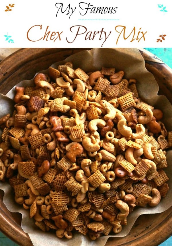 My Famous Chex Party Mix Simply Sated