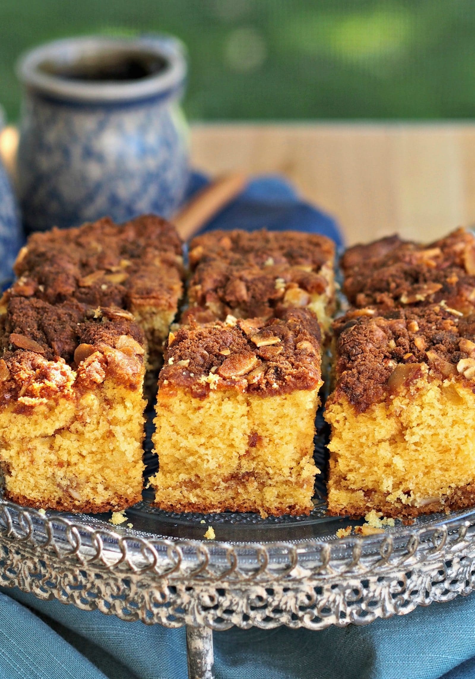 Easy 7-Up Coffee Cake is the perfect coffee cake. It is tasty enough for any special breakfast or brunch and easy enough to make for any day of the week. Simply Sated