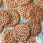 Rum-Glazed Soft Gingerbread Cookies have ideal texture and the warmth of molasses, ginger, cinnamon, cloves, cocoa & black pepper. The perfect gingerbread. Simply Sated