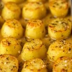 Melting Potatoes have crusty, crunchy edges and rich and creamy insides surrounded by an herby, buttery, savory sauce. They are easy and always get rave reviews. Melting Potatoes fit right in at any family meal or served on a silver platter at an elegant dinner party. Enjoy! Simply Sated