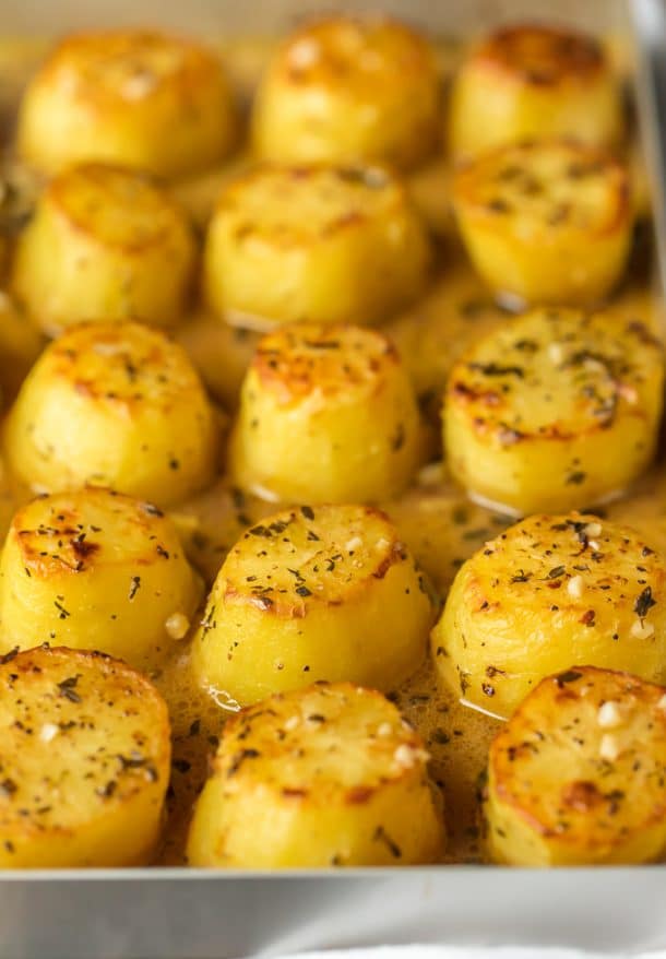 Oven Roasted Melting Potatoes Simply Sated
